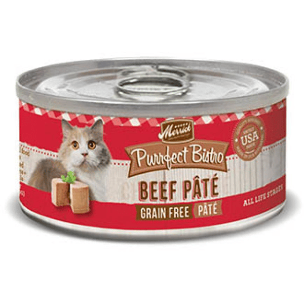 Merrick 無穀物牛肉肉醬貓罐頭 Beef Pate 3oz (38264) (圖片1)