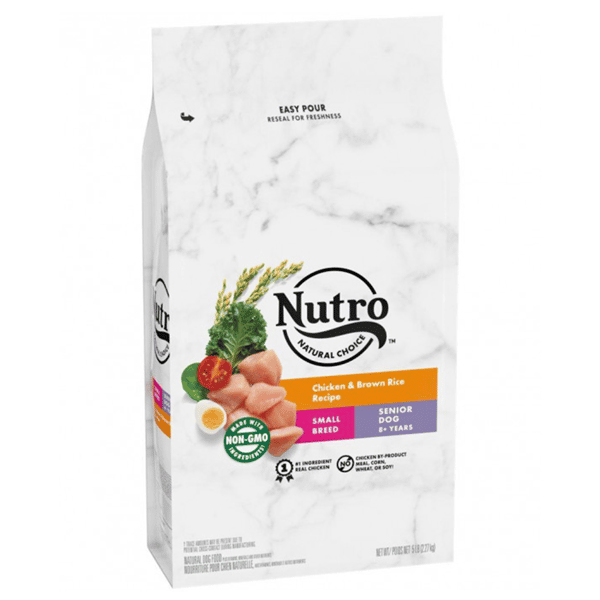 Nutro 狗糧 小型高齡犬糧 雞肉及糙米 5lb (10172159) (圖片1)