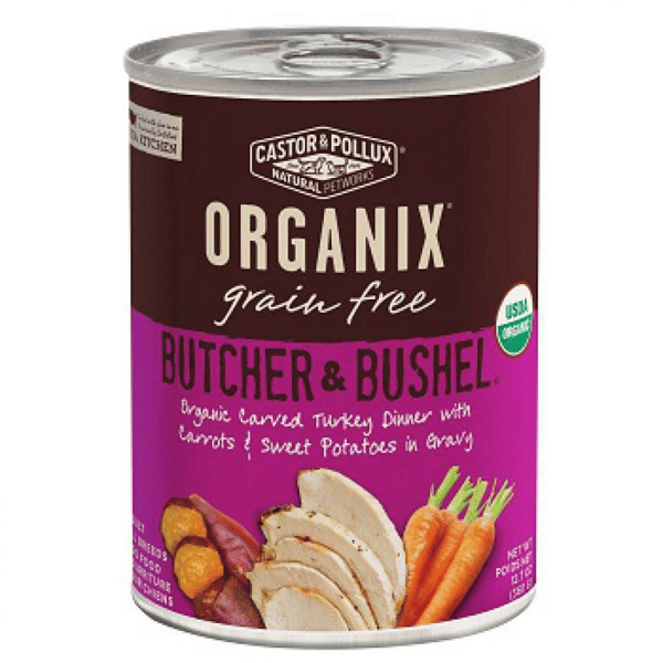 CASTOR & POLLUX ORGANIX 狗罐頭 有機無穀物 火雞紅蘿蔔及甜薯 12.7oz (36014) (圖片1)