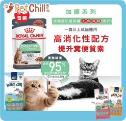 Royal Canin Royal Canin 法國皇家 貓濕糧 成貓消化道加護主食濕糧  85g 3104800 85g  正面圖