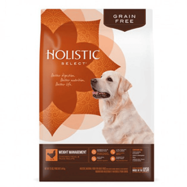 Holistic Holistic Select活力滋 成犬 無穀物體重控制配方 Weight Management Chicken 12lb 12lb 正面圖