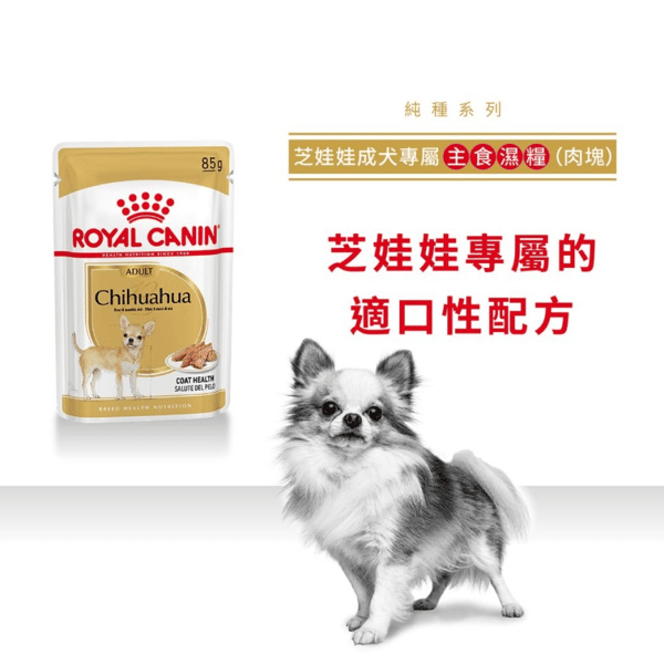 Royal Canin 法國皇家 狗濕糧 芝娃娃成犬專屬主食濕糧 (肉塊) 85g (圖片3)