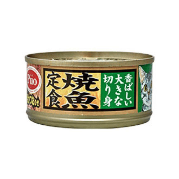 AIXIA 愛喜雅 貓罐頭 燒魚定食 吞拿魚燒鰹魚 80g (YT-5N) (圖片1)