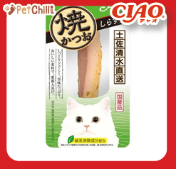 CIAO Grilled Fish Sticks Grilled bonito with whitebait flavor 25g (YK-03) (圖片1)