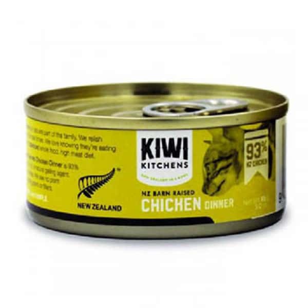 KIWI KITCHENS 主食貓罐頭 無穀物農場鮮雞配方 85g (黃色) (圖片1)