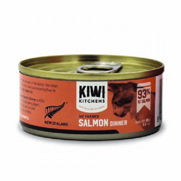 KIWI KITCHENS 主食貓罐頭 無穀物三文魚配方 85g (蝦紅色) (KC-C-S85) (圖片1)