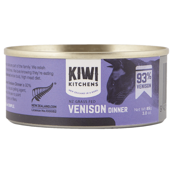 KIWI KITCHENS 主食貓罐頭 無穀物鹿肉配方 85g (紫色) (圖片1)