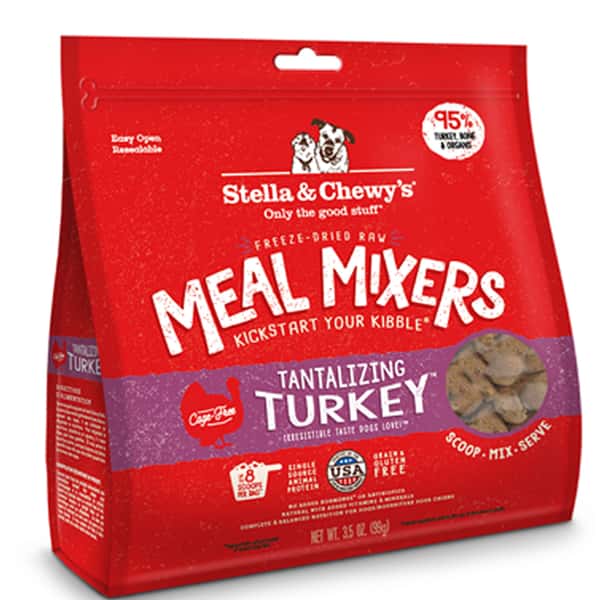Stella & Chewy's Stella & Chewy's 狗糧 乾糧伴侶 火雞誘惑 火雞肉配方 18oz 18oz 正面圖
