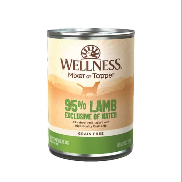 WELLNESS CORE 95% Dog Canned Food Grain Free Recipe with Lamb 13.2oz 374g (89405) (圖片3)