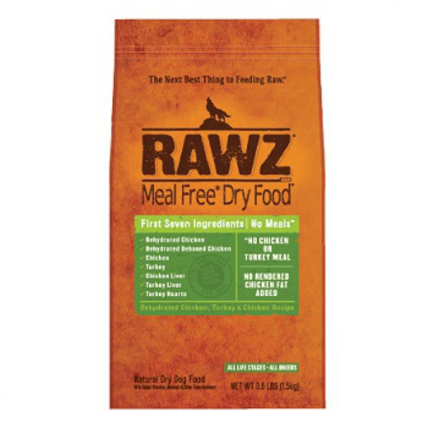 RAWZ 狗糧 全犬脫水雞肉+火雞肉及雞肉配方 3.5lb (RAWZDC3) (圖片1)