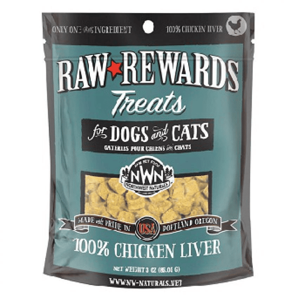 Northwest Naturals 凍乾小食 雞肝 3oz 85g (貓犬用) (NWTRTCX) (圖片1)