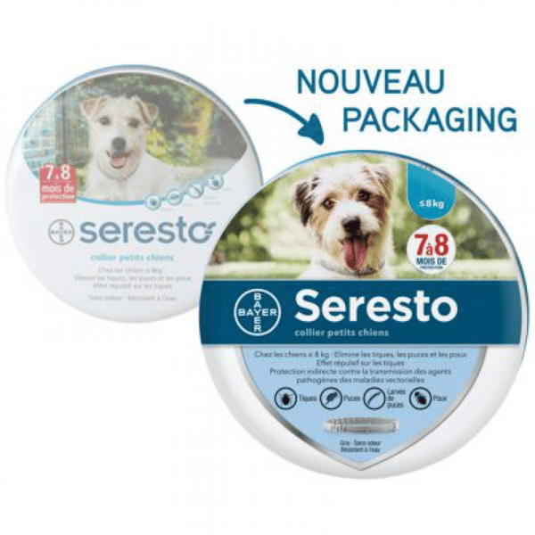 Bayer Seresto Flea & Tick Collar Small Dog under / up to 8kg (英版) (圖片1)