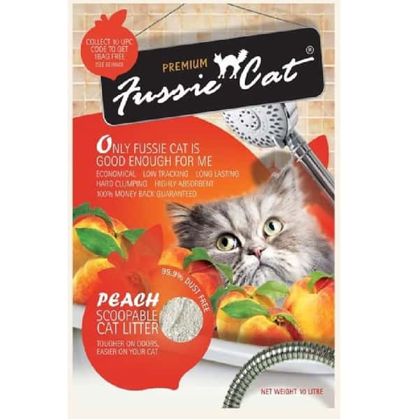 Fussie Cat Litter Peach 10L (FCLP2) (圖片1)
