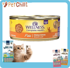 WELLNESS Complete Health Cat Canned Food Pate Grain-Free Recipe with Chicken 5.5oz 156g (8951) (圖片1)