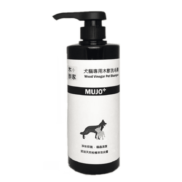 MUJO+犬貓專用經典木酢洗毛精(1:5稀釋使用) (圖片1)