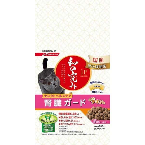 Petline jP Style 和の究 腎臟健康維持貓糧 雞肉味 700g (NJP279) (圖片1)