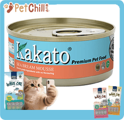 Kakato Kakato 罐頭 貓狗罐頭 鯛魚慕絲 70g 70g 正面圖