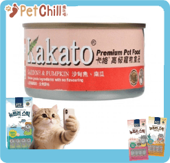 Kakato 罐頭 貓狗罐頭 沙甸魚+南瓜 Sardine with Pumpkin 170g (貓狗共用) (圖片1)
