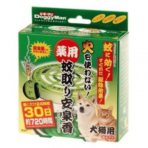 DoggyMan 日本狗用品 藥用驅蚊り安泉香 1個裝 (貓犬用) (圖片1)