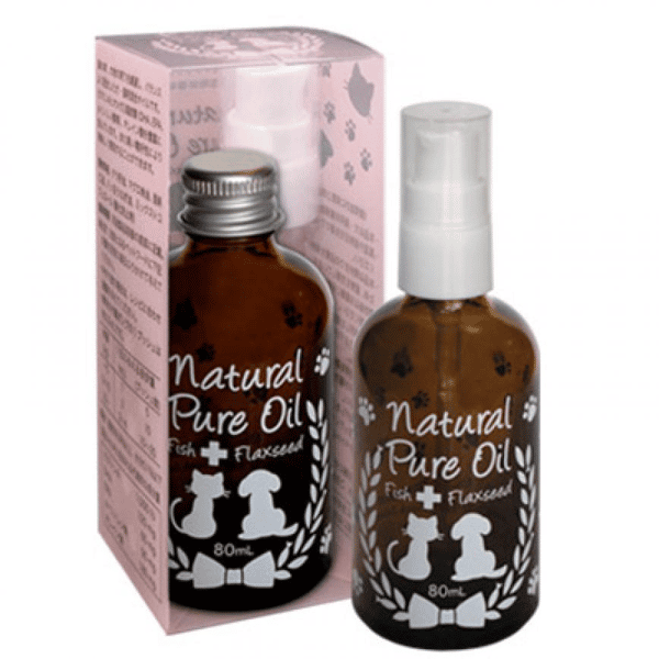 日本Natural Pure Oil 天然亞麻籽及純魚油 80ml (圖片1)