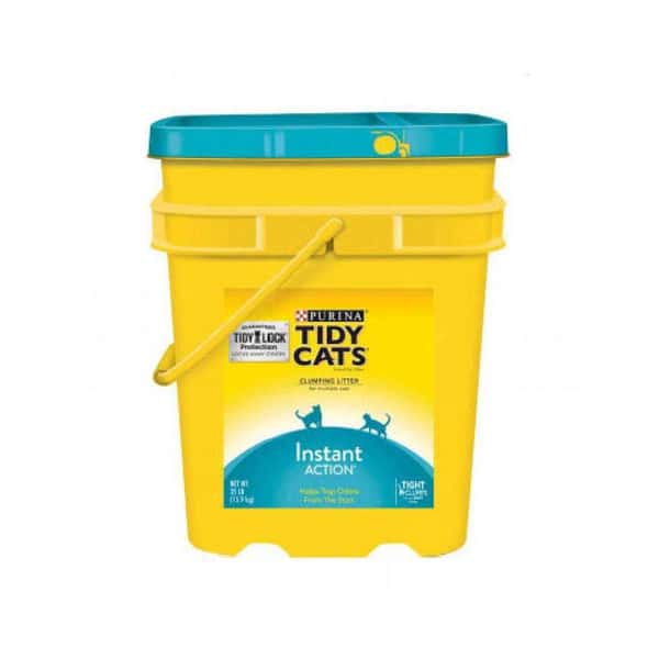 TIDY TIDY CATS 即時控制氣味 礦物貓砂 Immediate Odor Control 35lb 35lb 正面圖