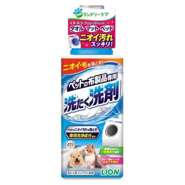 日本獅王LION Pet 寵物專用布製品洗滌劑 400g (藍) (圖片1)