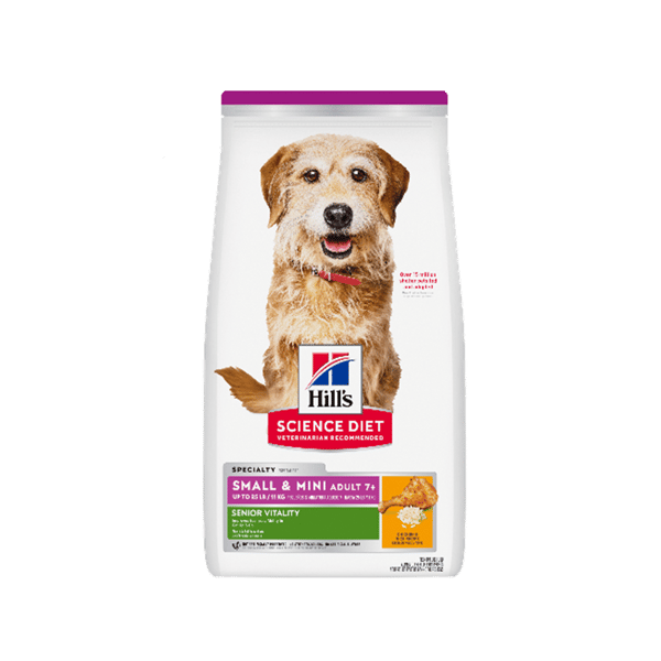 Hills 狗糧 小型高齡犬 7+ 年輕活力 Adult Small & Mini Youthful Vitality 12.5lb (10771) (新舊包裝隨機發貨) (圖片3)