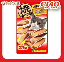 CIAO 貓零食 日本細切燒鰹魚片 正宗烤鰹魚味 20g (圖片1)