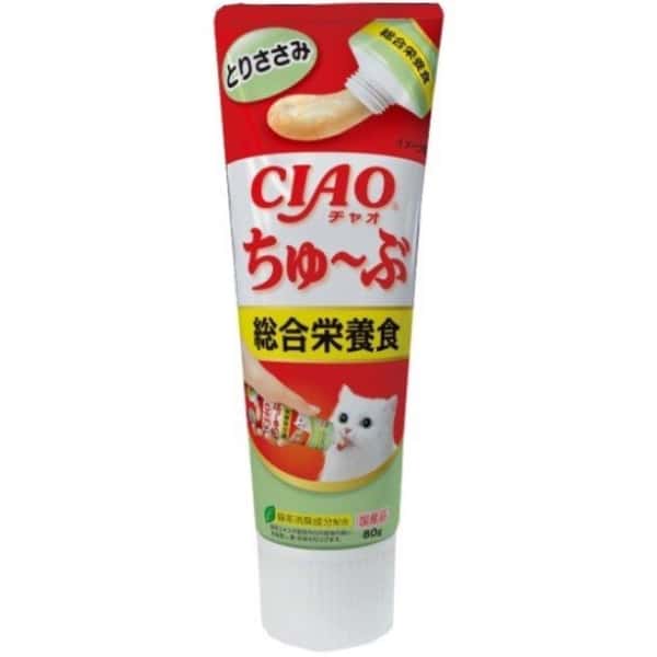CIAO CIAO 日本貓用營養膏 乳酸菌營養膏 綜合營養雞肉味 80g 80g 貓用 正面圖
