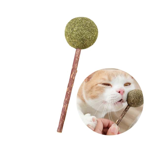 HelloDOG HelloDOG 玩具嚴選 逗貓薄荷球 木天蓼棒棒糖 正面圖