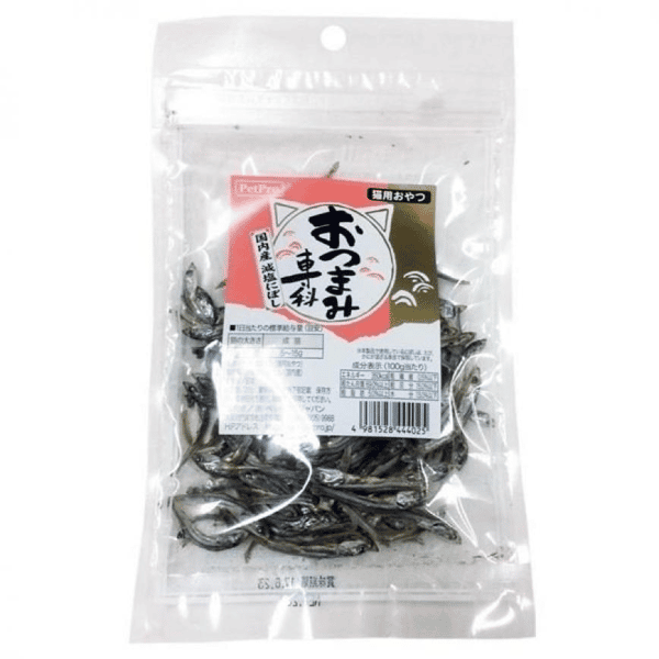 日本Pet Pro 貓貓開胃菜 健康減鹽小魚乾 20g (停售) (圖片1)