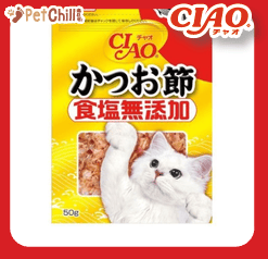 CIAO Cat Snacks No salt added Dried Bonito Flakes 50g (CS-16) (圖片1)