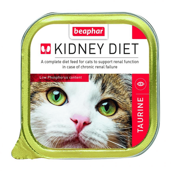 BEAPHAR BEAPHAR KIDNEY DIET 貓罐頭 腎臟保健配方 牛磺酸 100g 100g  正面圖