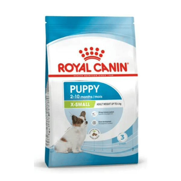 Royal Canin Royal Canin 狗糧 法國皇家狗糧 健康營養系列 超小型幼犬營養配方 超小顆粒配方幼犬糧 XSP 1.5kg 5kg  正面圖
