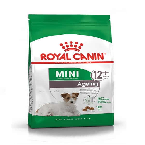 Royal Canin Royal Canin 狗糧 法國皇家狗糧 健康營養系列 小型老犬12+營養配方 小型老犬糧 12+ SPR12 1.5kg 5kg 正面圖