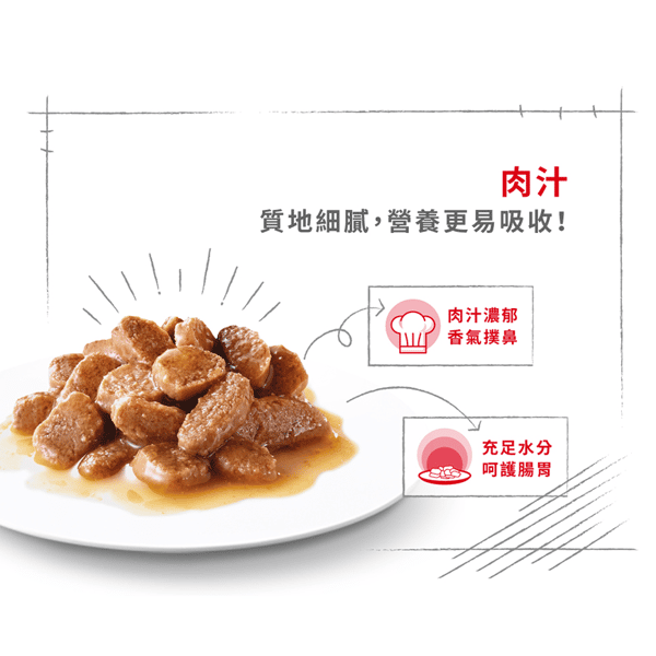 Royal Canin 法國皇家 狗濕糧 小型老犬8+營養主食濕糧 (肉汁) 85g (圖片4)