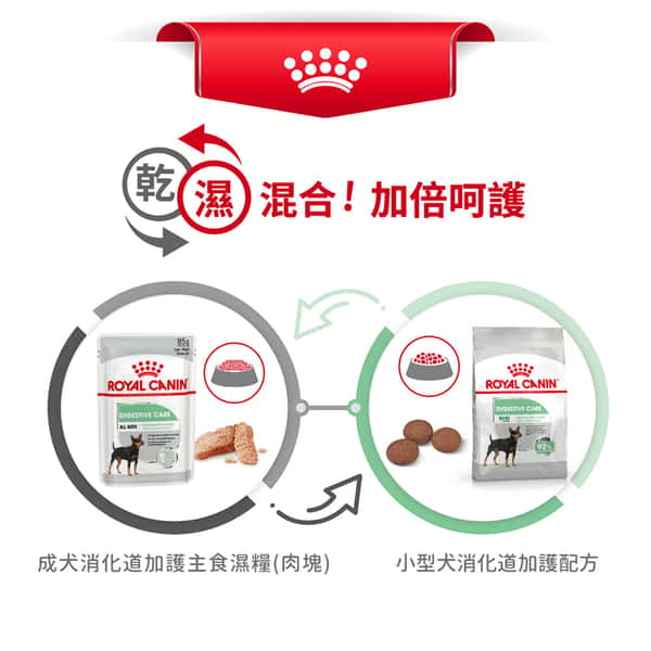 Royal Canin Royal Canin 法國皇家 狗濕糧 成犬消化道加護主食濕糧 85g 85g 包裝圖