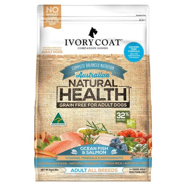 Ivory Coat 狗糧 深海魚和三文魚成犬配方 Ocean Fish & Salmon 13kg (IAF13K) (圖片1)