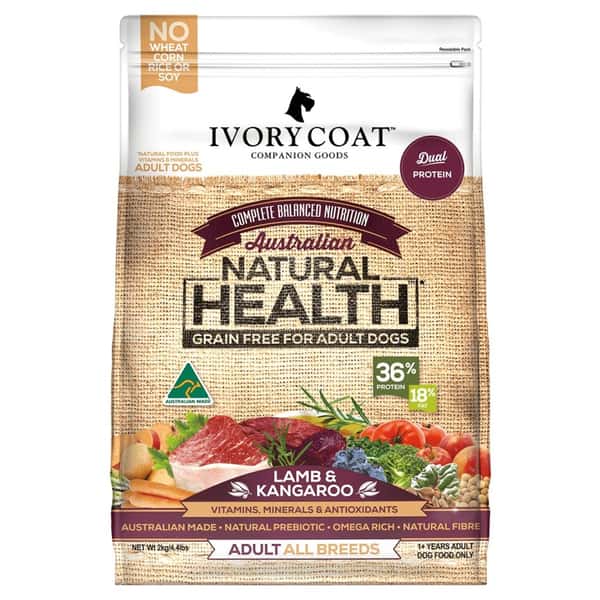 Ivory Coat 狗糧 羊肉和袋鼠肉成犬配方 Lamb & kangaroo 2kg (IALK2K) (圖片1)