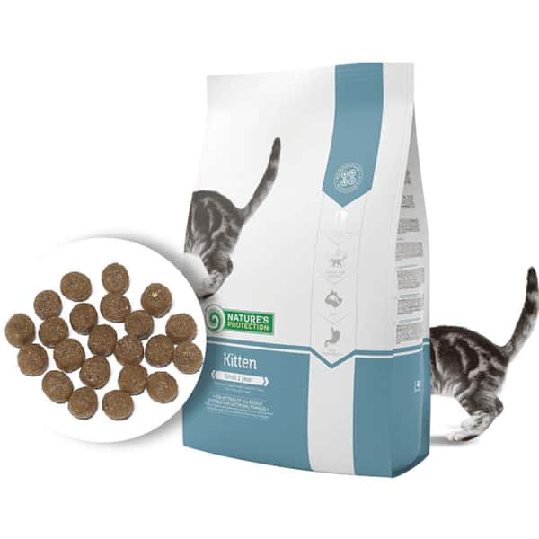Nature's Nature's Protection 貓糧 幼貓糧 貓隻系列 初生幼貓配方 2kg 白淺藍 2kg 正面圖