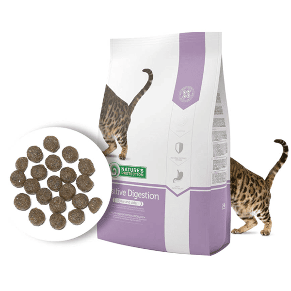 Nature's Protection 貓糧 成貓糧 加護系列 腸胃敏感配方 2kg 白紫 (FD3512K) (圖片1)