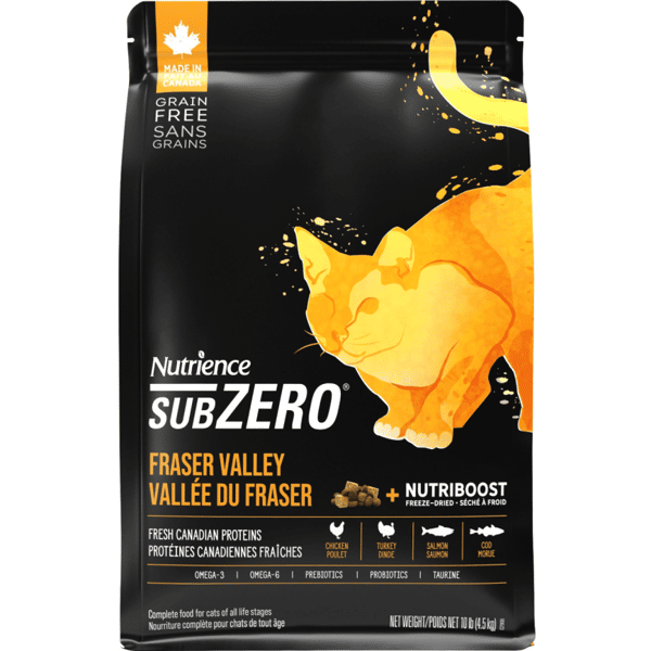 Nutrience SUBZERO 無穀物貓糧 全貓配方 凍乾脫水鮮雞肉配火雞及海魚 10lbs 4.5kg (C2906) (新舊包裝隨機發貨) (圖片1)