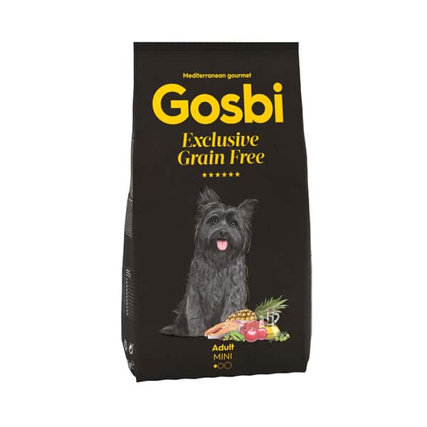 Gosbi Exclusive Grain Free 無穀物狗糧 頂級低敏系列 小型成犬配方 7kg (GMI7K) (圖片1)