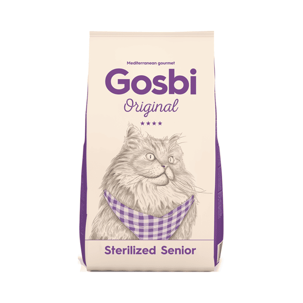 Gosbi Original 貓糧 老貓絕育配方 7kg (GCSS7K) (紫) (圖片1)