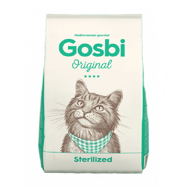 Gosbi Original 貓糧 絕育配方3kg (GCS3K) (綠) (圖片1)
