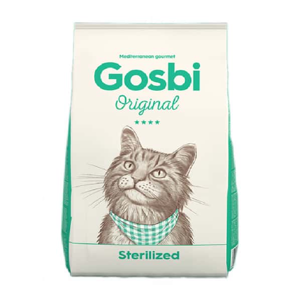 Gosbi Gosbi Sterilized 貓糧 成貓蔬果配方 絕育及體重控制護理 7kg 7kg  正面圖