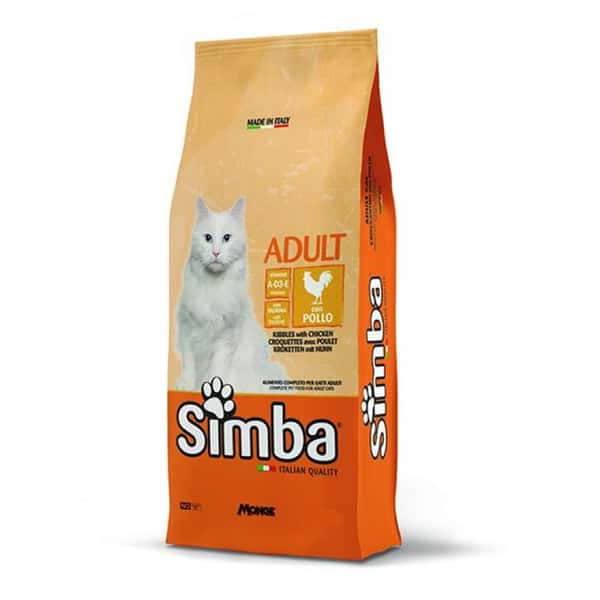 Monge Monge Simba 貓糧 天然系列 成貓配方 雞肉 20kg 20kg 正面圖