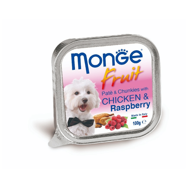 Monge Fruits 狗餐盒 雞肉山莓 100g (MO3215) (圖片1)