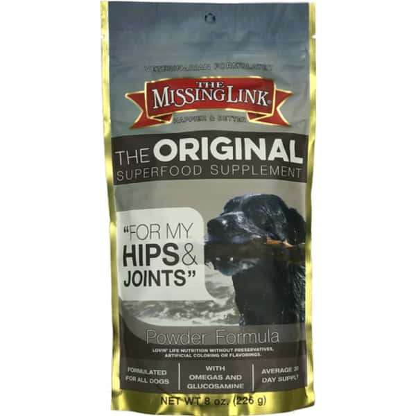 Missing Missing Link美善靈 營養粉 關節及皮毛配方 8oz 8oz 正面圖