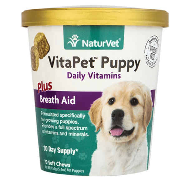 NaturVet天然寶 保健品 維他命配方 幼犬用 70粒 (N3686) (圖片1)
